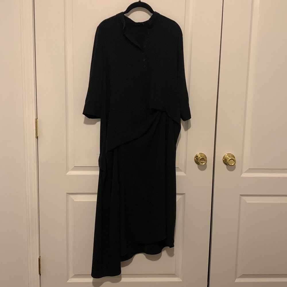Cmoi asymmetrical midi dress